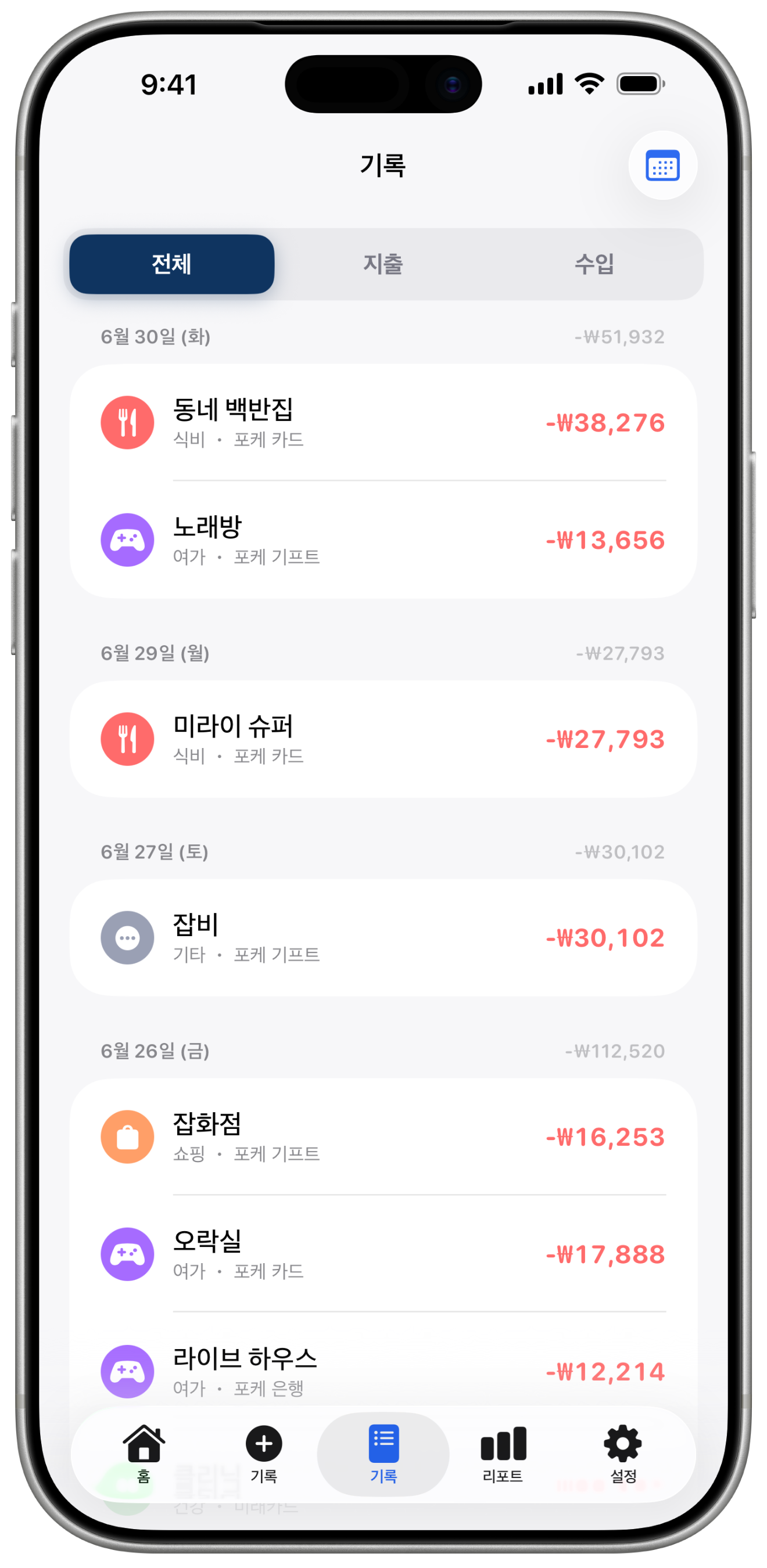 내역